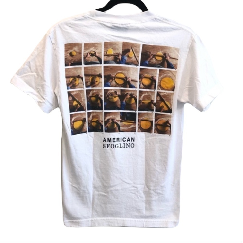 Rare| The Hundreds American Sfoglino Pasta White Cotton Tee S